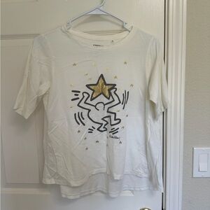Uniqlo Keith Haring T-shirt Woman Small